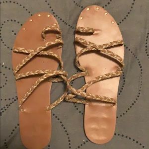 Mossimo Supply Co. Shoes - Mossimo supply co sandals with braided straps Mossimo Supply Co. Shoes - Mossimo supply co sandals with braided straps